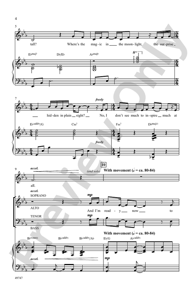 The Square Root of Possible - SATB Choral Octavo (Digital Download)