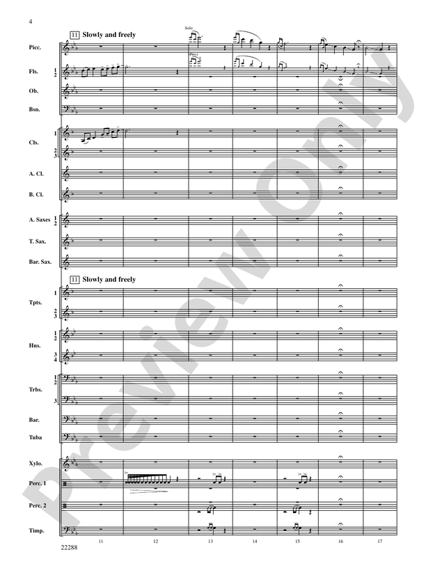 Mandjiani - Concert Band Conductor Score & Parts (Digital Download)
