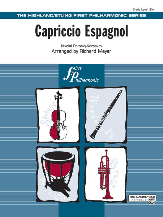 Capriccio Espagnol – Full Orchestra Conductor Score & Parts (Digital Download)