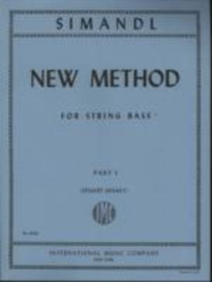 Simandl - New Method Part 1 - Double Bass IMC edited by Sankey IMC3020