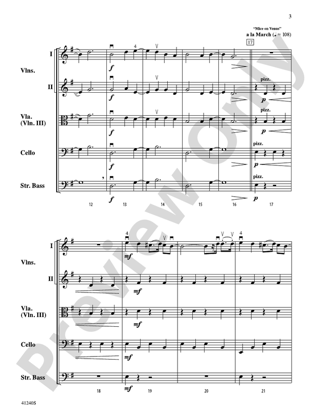 Minecraft – String Orchestra Conductor Score & Parts (Digital Download)