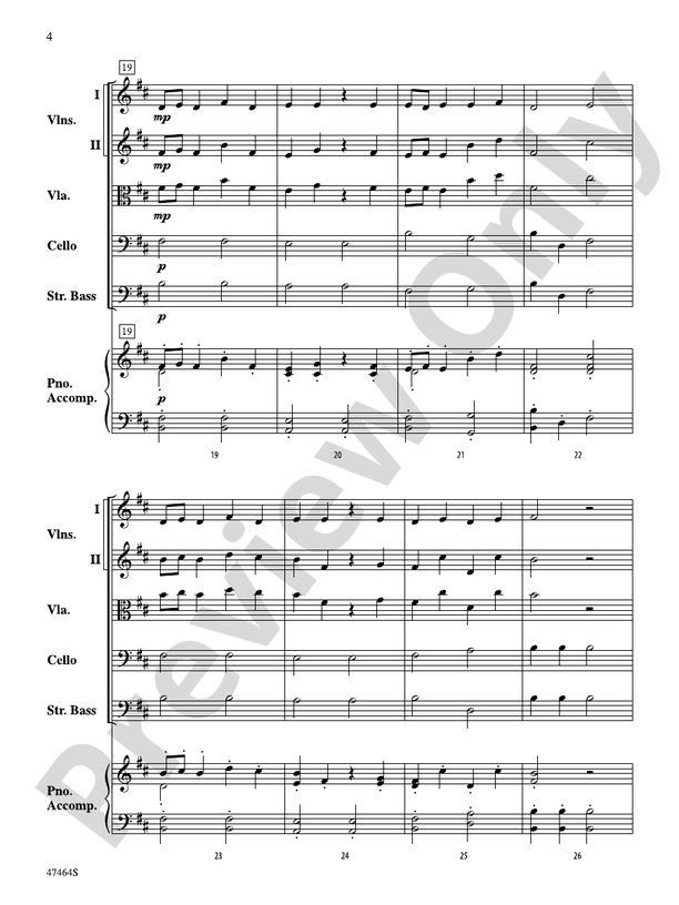 A Russian Winter - String Orchestra Conductor Score & Parts (Digital Download)