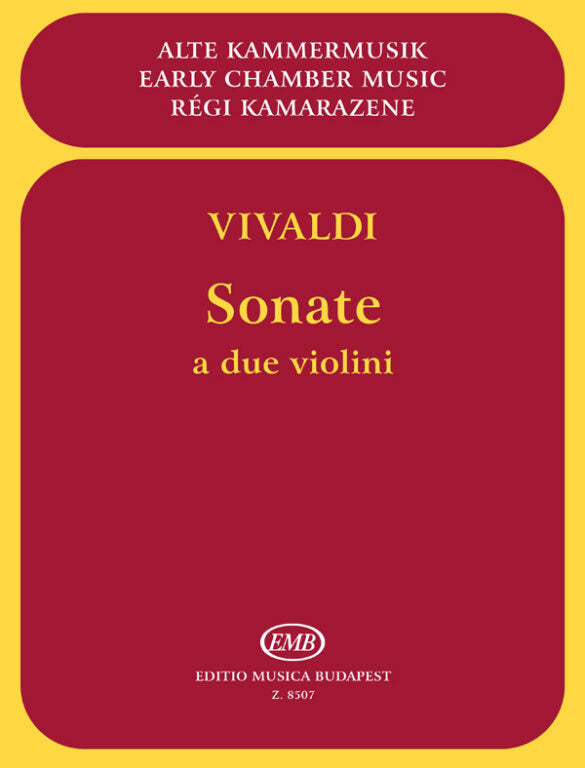 Vivaldi - Sonatas - Violin Duet edited by Pejtsik EMB Z8507