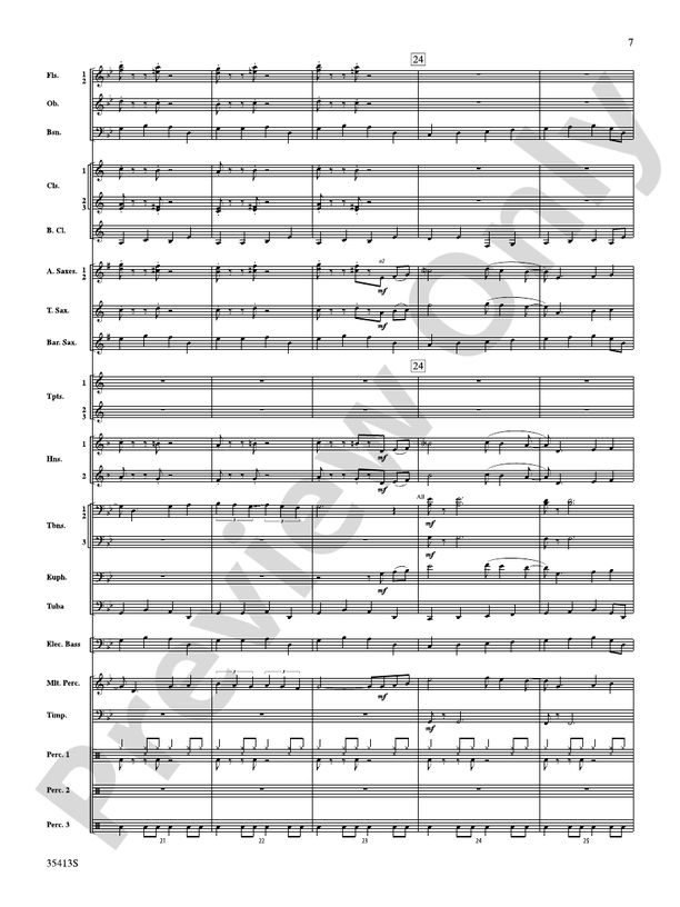 Crooners Serenade - Concert Band Conductor Score & Parts (Digital Download)