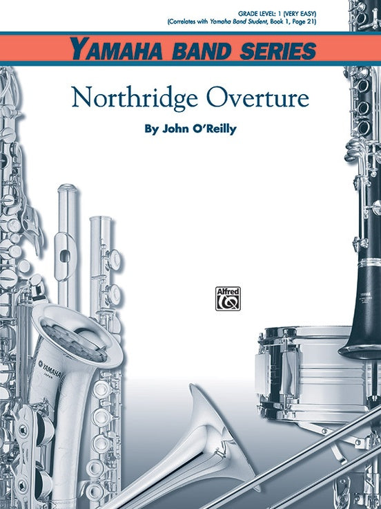 Northridge Overture - Concert Band Conductor Score & Parts (Digital Download)