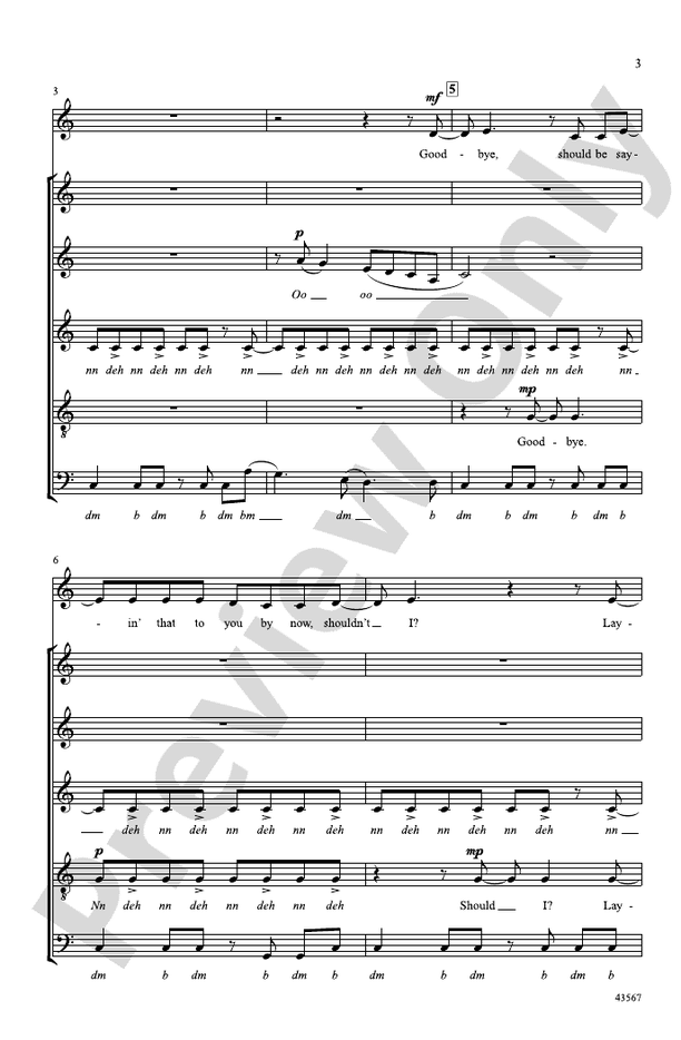Gonna Get Over You – SSATB, a cappella Choral Octavo (Digital Download)