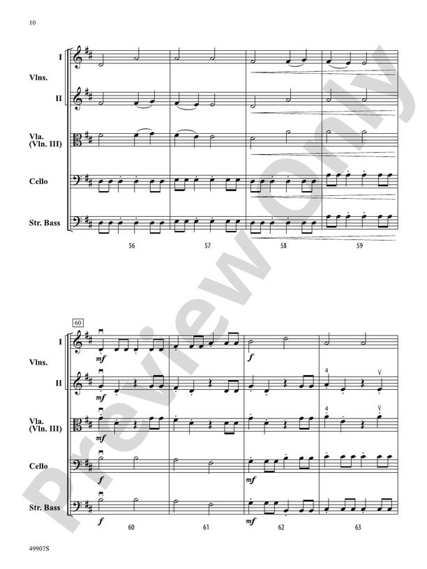 Playground Games - String Orchestra Conductor Score & Parts (Digital Download)