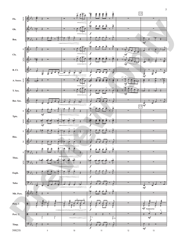 A New Orleans Nutcracker Suite - Concert Band Conductor Score & Parts (Digital Download)