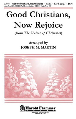 Good Christians, Now Rejoice - SATB Shawnee Press Choral Score Octavo