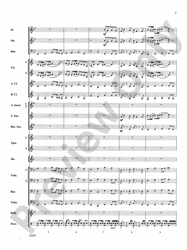 Cougar Mountain March - Concert Band Conductor Score & Parts (Digital Download)