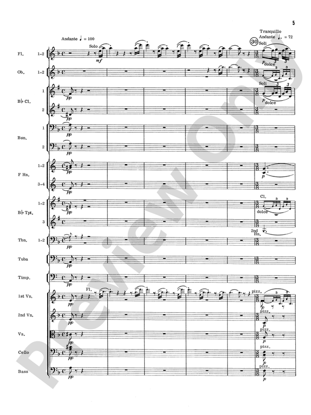 William Tell Overture – Full Orchestra Conductor Score & Parts (Digital Download)