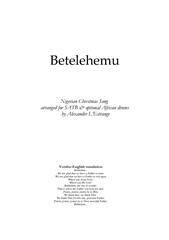 Betelehemu - SATB Chorus (Digital Download)