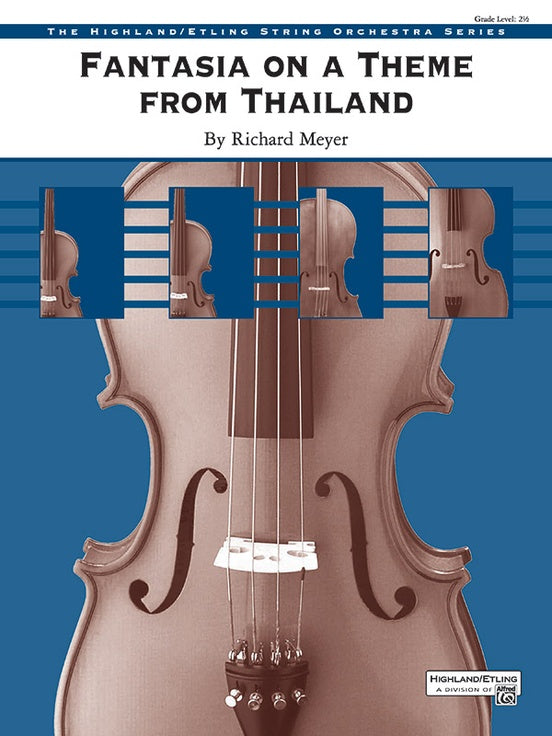 Fantasia on a Theme from Thailand – String Orchestra Conductor Score & Parts (Digital Download)