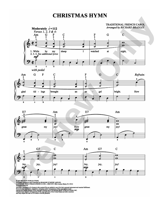 Christmas Hymn - DSM-PS-0007262 - Easy Piano (Digital Download)