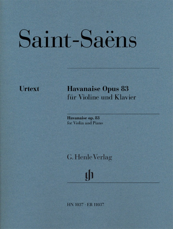 Saint-Saens - Havanaise Op83 - Violin/Piano Accompaniment Henle HN1037