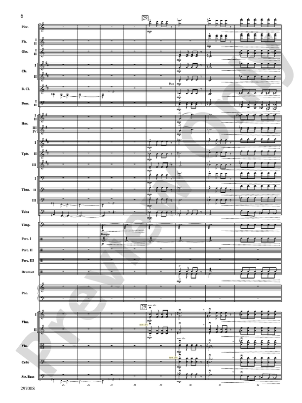 La Suerte de los Tontos (Fortune of Fools) – Full Orchestra Conductor Score & Parts (Digital Download)