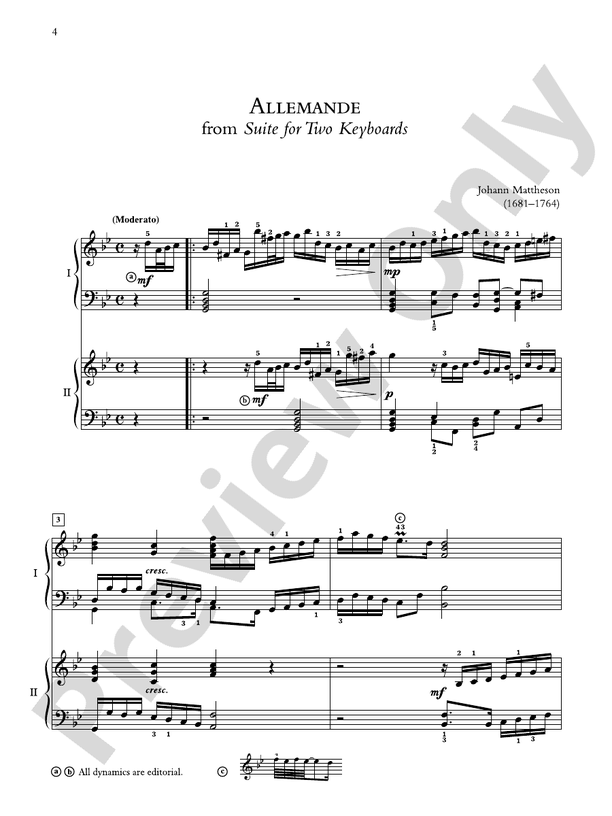 Essential Two-Piano Repertoire - 20 Late Intermediate to Early Advanced Selections in Their Original Form - 2 Pianos, 4 Hands (Digital Download)
