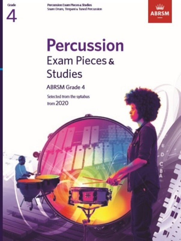 ABRSM Percussion Pieces & Studies from 2020 Grade 4 - ABRSM ABRSM 9781786012968