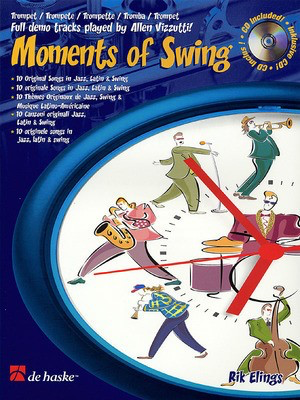 Moments of Swing - Trumpet - Rik Elings - Trumpet De Haske Publications Trumpet Solo /CD