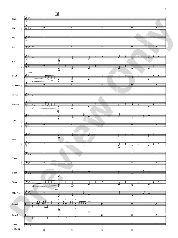 Proudly They Served - Concert Band Conductor Score & Parts (Digital Download)