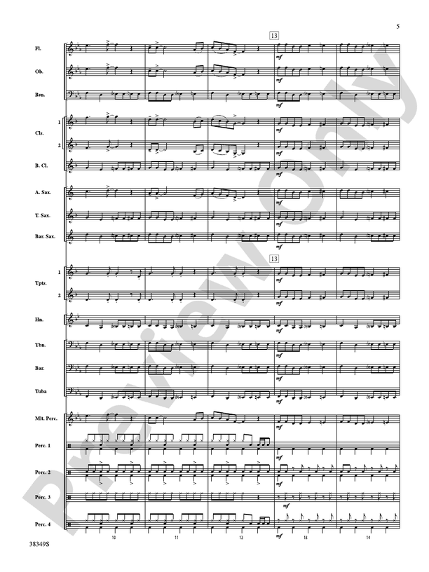 Hedgehog, Monkey and Waffles! - Concert Band Conductor Score & Parts (Digital Download)