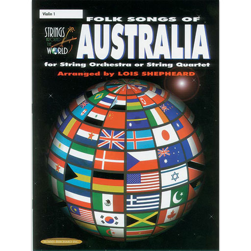 Folk Songs of Australia - Violin 1 Part Summy Birchard 0783
