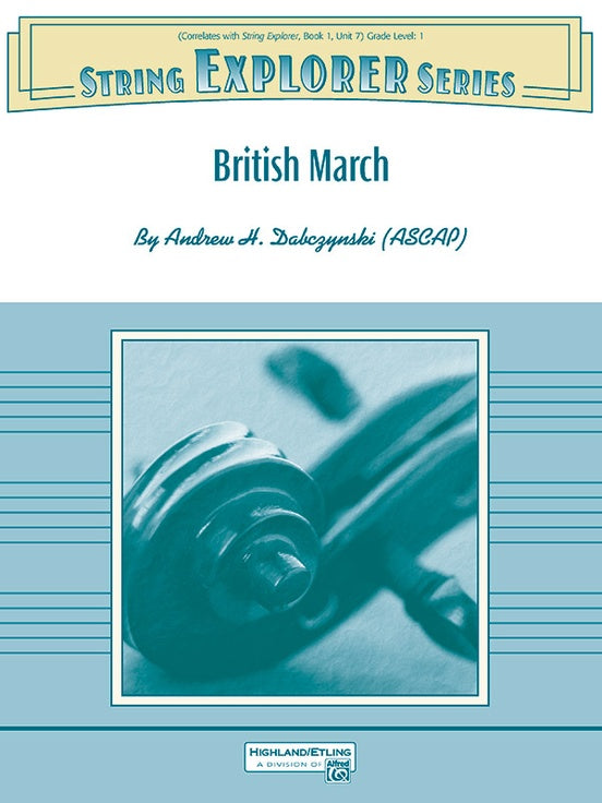 British March - String Orchestra Conductor Score & Parts (Digital Download)