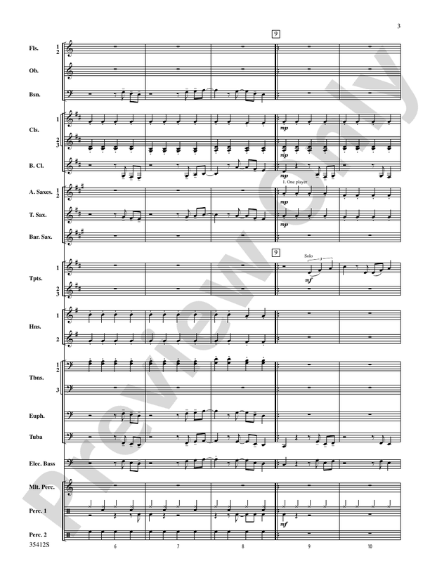 Haven't Met You Yet (Grade 3) - Concert Band Conductor Score & Parts (Digital Download)