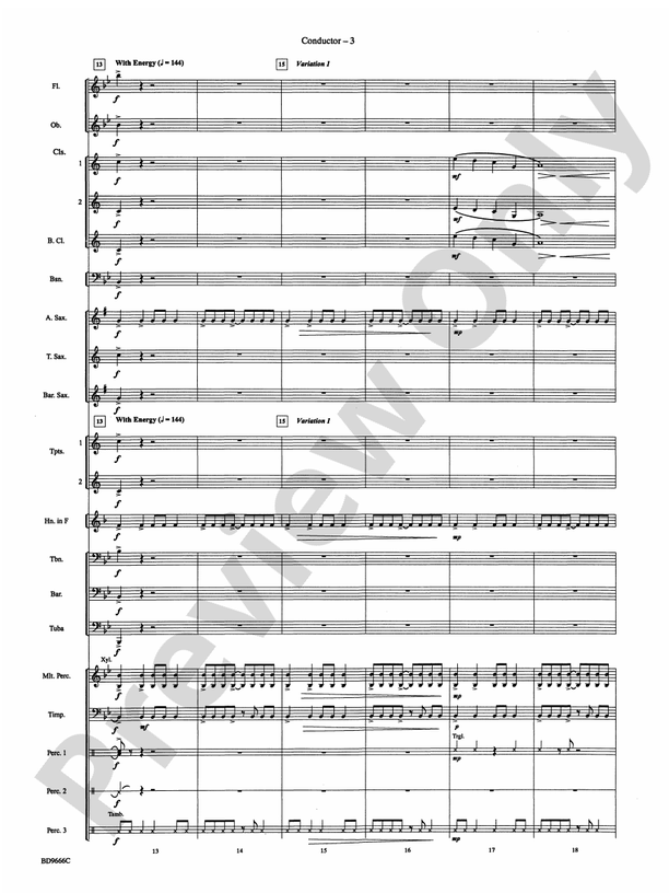 Hyperdrive - Concert Band Conductor Score & Parts (Digital Download)