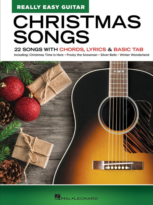 Christmas Songs - Really Easy Guitar - Guitar Book Hal Leonard 294775