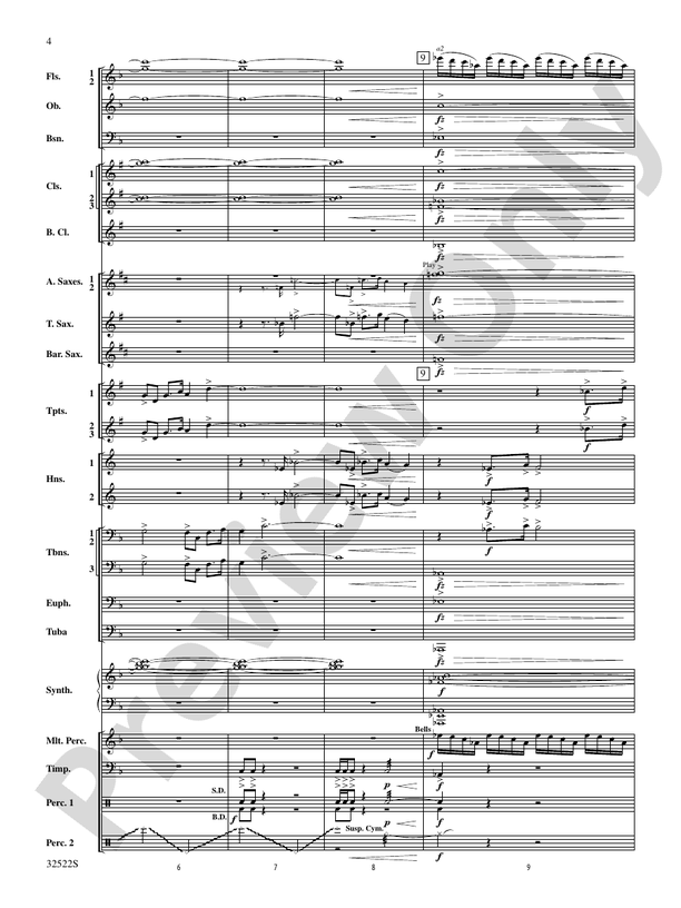The Spirit of Troy - Concert Band Conductor Score & Parts (Digital Download)