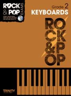 Rock & Pop Exams - Keyboards - Grade 2 with CD - Keyboard|Piano Trinity College London TCL10346