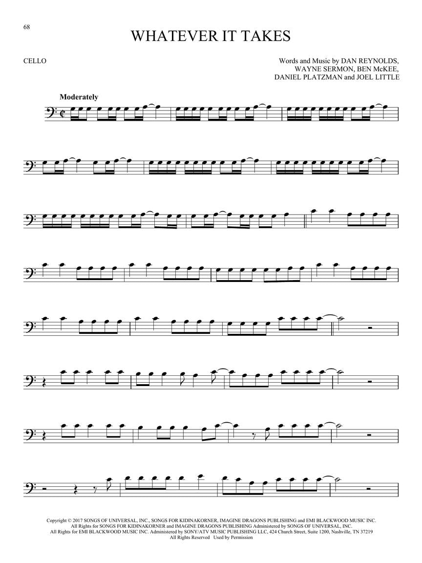 50 Pop Songs for Kids for Cello - Hal Leonard