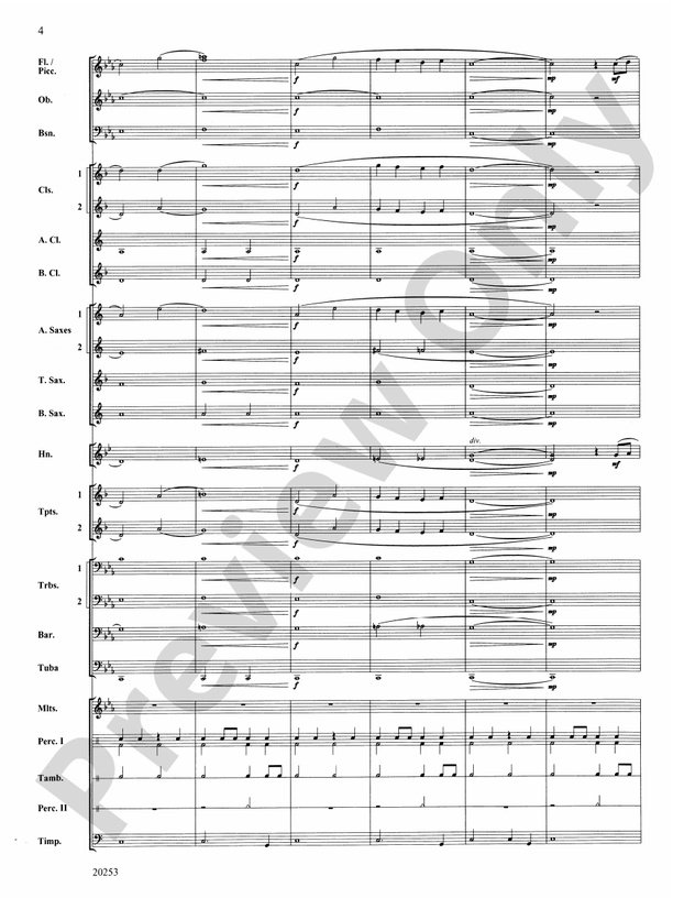 Garden of the Black Rose - Concert Band Conductor Score & Parts (Digital Download)