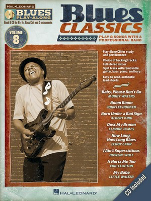 Blues Classics - Blues Play-Along Volume 8 - Bb Instrument|Bass Clef Instrument|C Instrument|Eb Instrument Hal Leonard Lead Sheet /CD