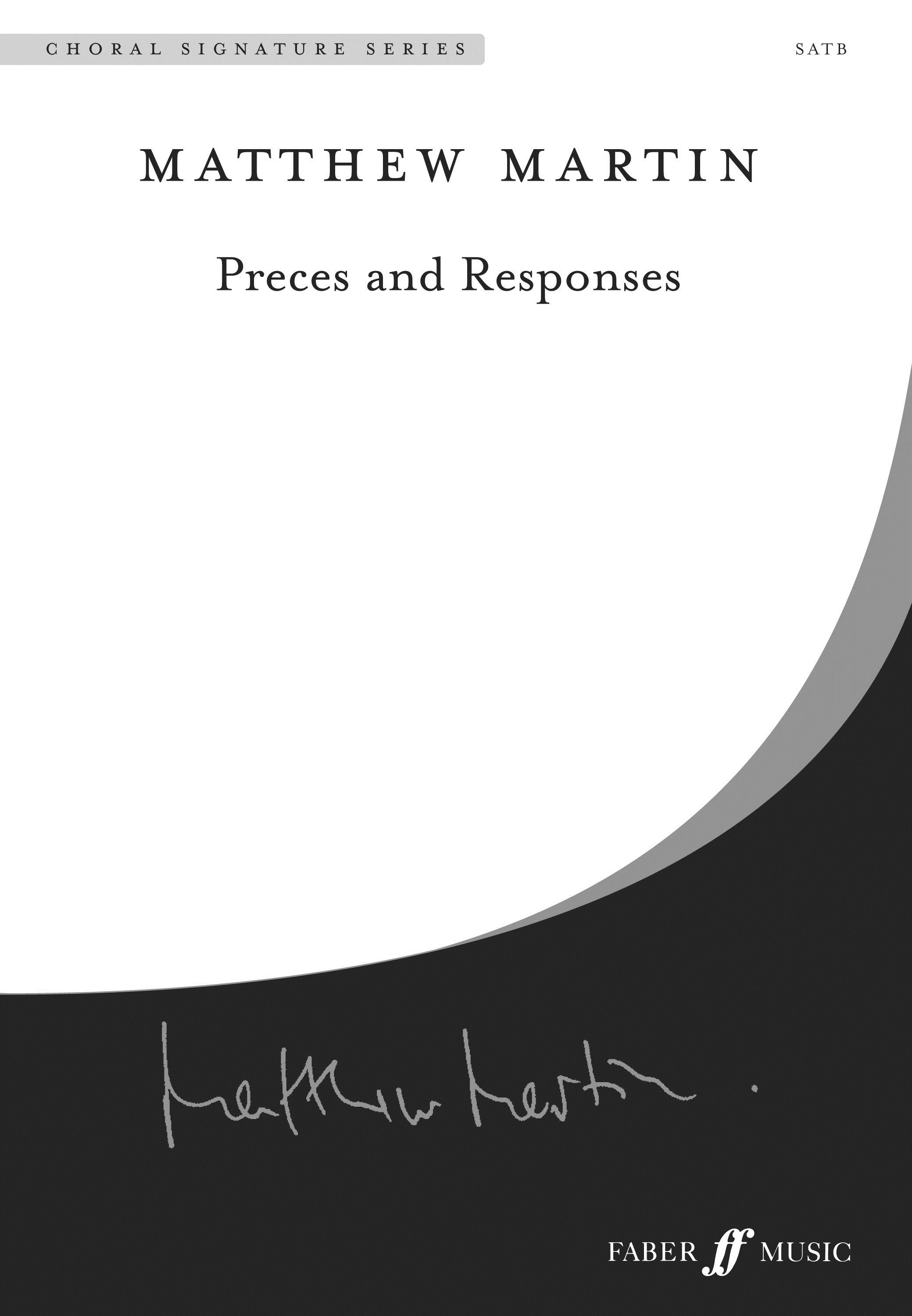 Preces and Responses - SATB Chorus (Digital Download)