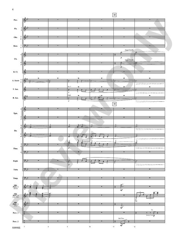 With You - Concert Band Conductor Score & Parts(Digital Download)