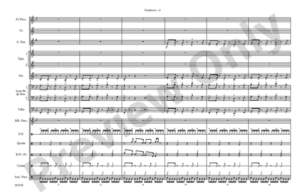 Galeon – Marching Band Conductor Score & Parts (Digital Download)