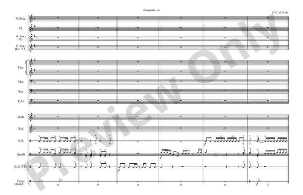 The Hut on Fowl's Legs – Marching Band Conductor Score & Parts (Digital Download)