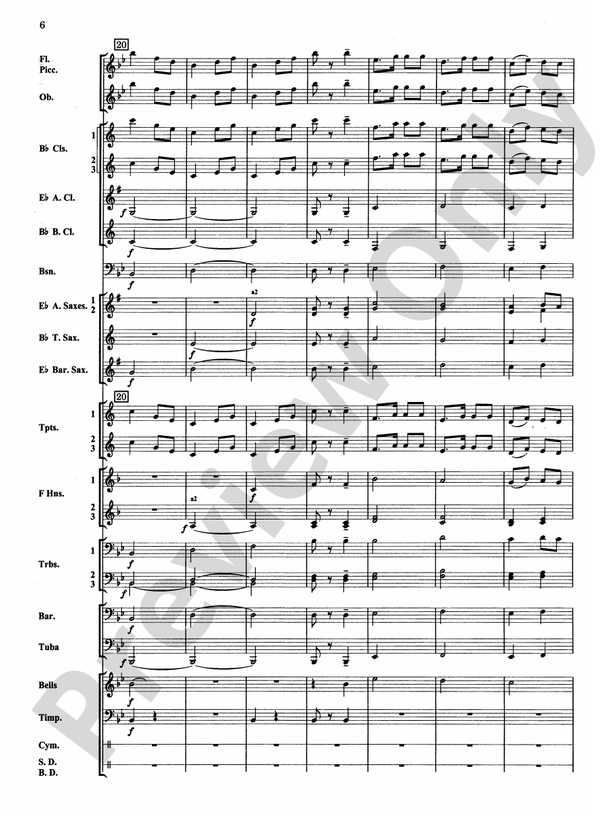 Fantasy on Nordic Themes - Concert Band Conductor Score & Parts (Digital Download)