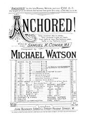 Anchored (A Major) - Vocal Trio (Digital Download)