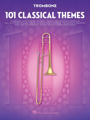 101 Classical Themes - Trombone -  Hal Leonard 155322
