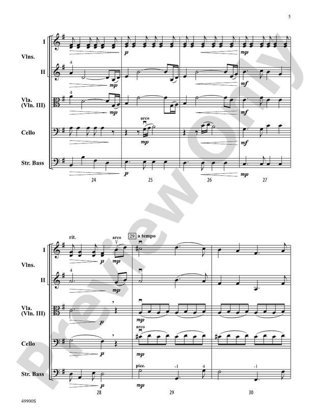To the Moon and Back - String Orchestra Conductor Score & Parts (Digital Download)