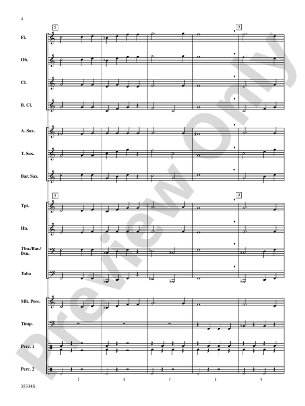 Belwin Very Beginning Band Kit #7 - Concert Band Conductor Score & Parts (Digital Download)