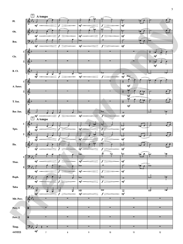 Escape from Dead Raider's Hollow - Concert Band Conductor Score & Parts (Digital Download)