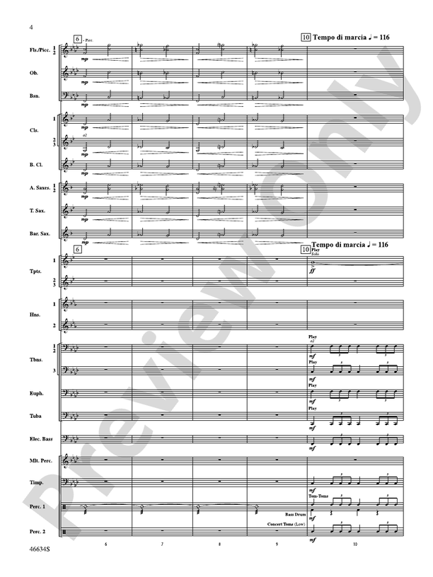 The Mountain - Concert Band Conductor Score & Parts (Digital Download)