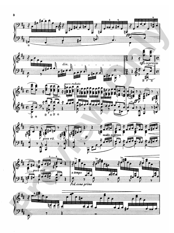 Field - Prelude, Chorale and Fugue - Piano Solo (Digital Download)