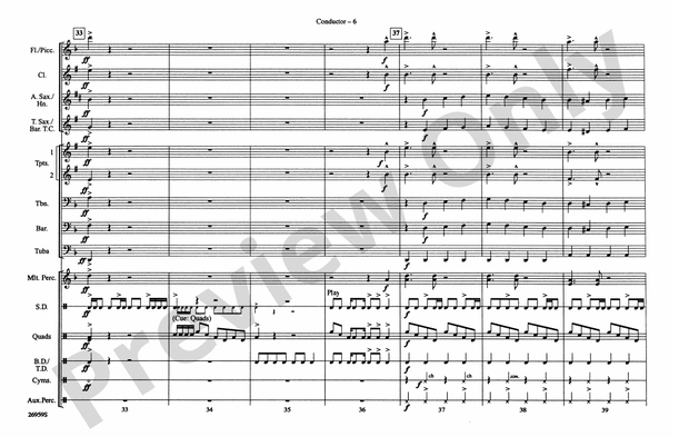 Paint It Black (Arr. Mike Story) – Marching Band Conductor Score & Parts (Digital Download)