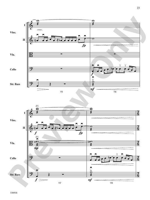 Paranoid Android (from OK Computer) - String Orchestra Conductor Score & Parts (Digital Download)