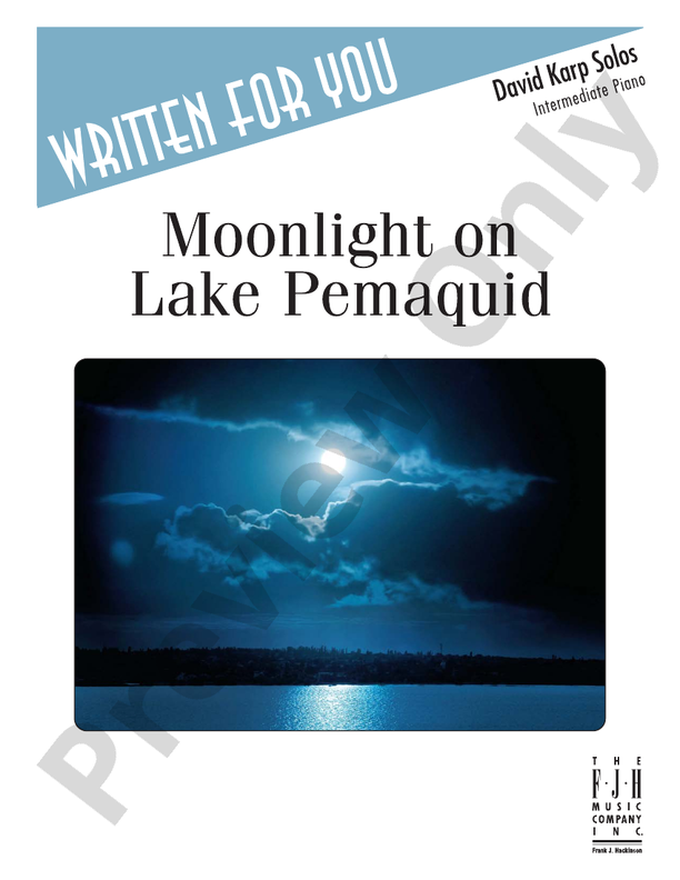 Moonlight on Lake Pemaquid - Piano (Digital Download)